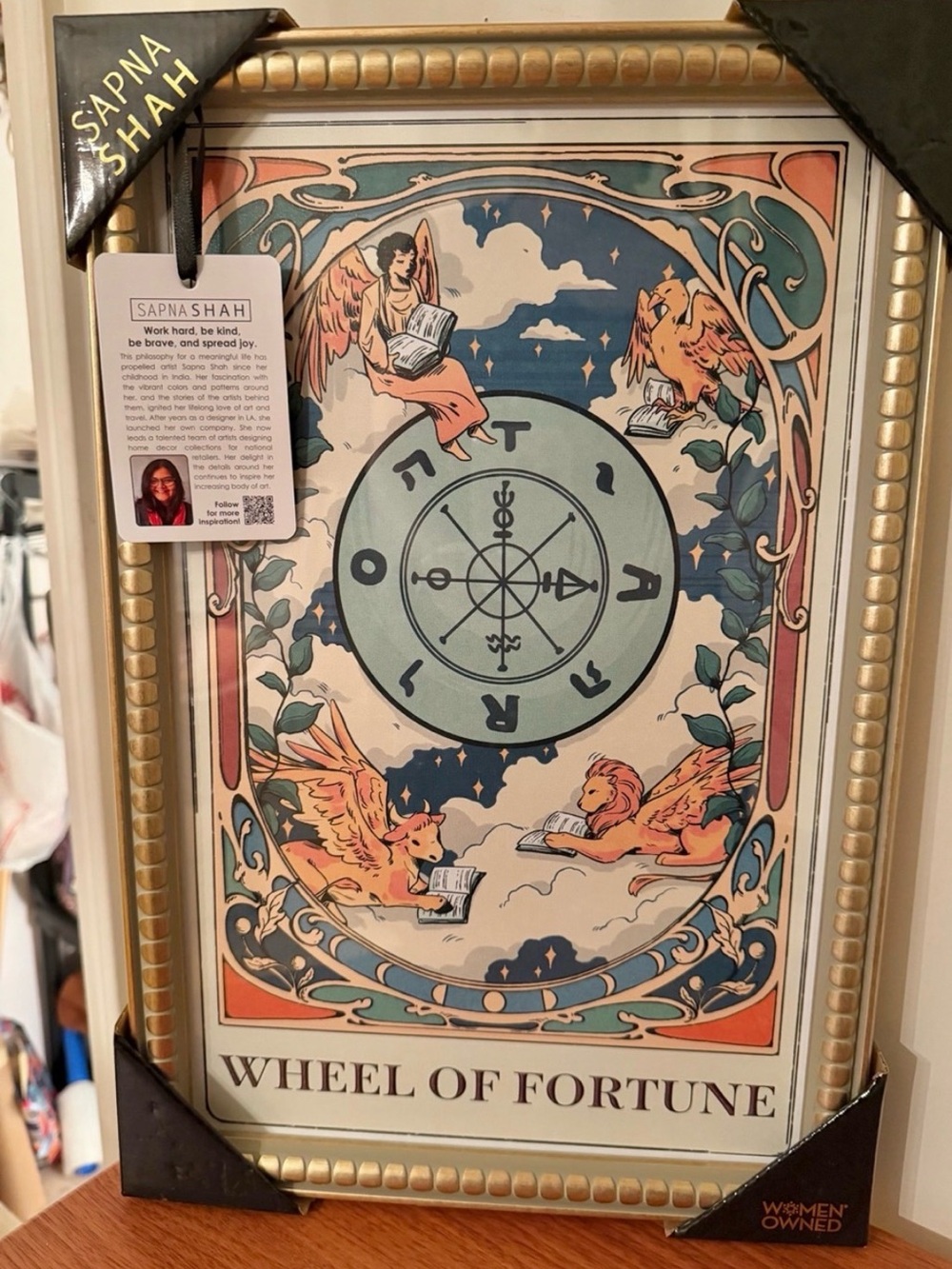 Sapna Shah Wheel of Fortune Art Print